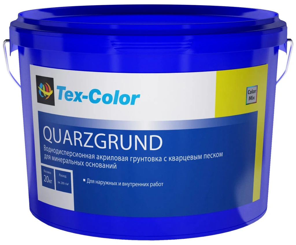 Tex-Color Quarzgrund грунт адгезионный с кварцевым песком